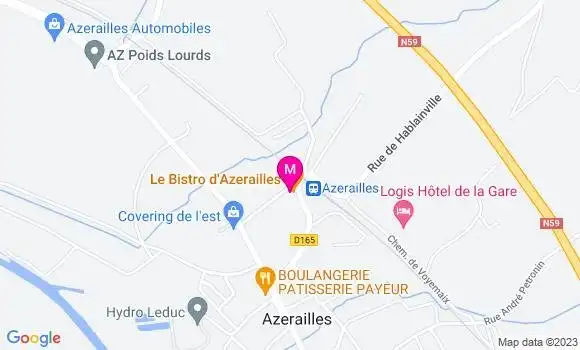 Localisation Bistrot Le Bistro d