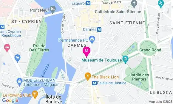 Localisation Restaurant  Les Têtes d