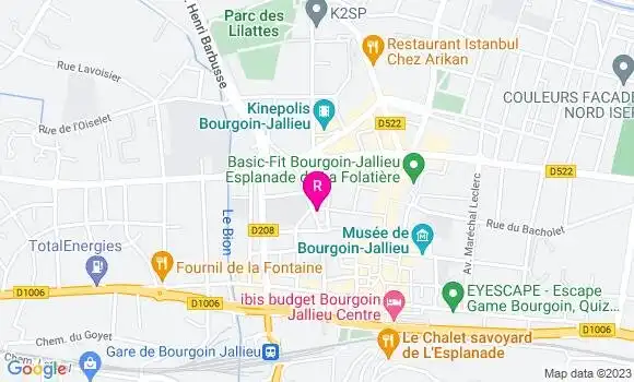 Localisation Restaurant  J