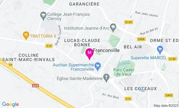 Localisation Restaurant  La Mona Lisa