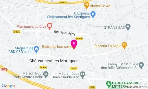 Localisation Bistrot Bistro le Bon Coin
