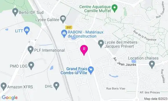 Localisation Restaurant Portugais Rio Coa