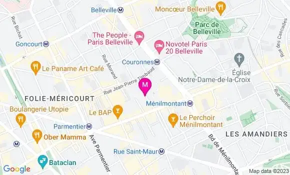 Localisation Restaurant Bar La Morézienne