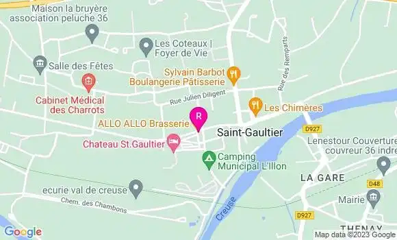 Localisation Allo Allo Brasserie
