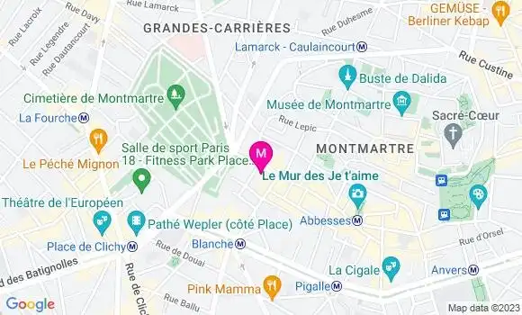 Localisation Restaurant Italien La Focaccia