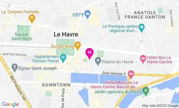 Localisation Restaurant  L