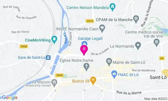 Localisation Restaurant  O