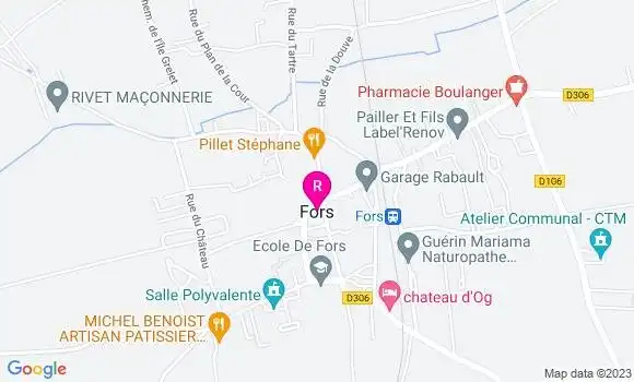 Localisation Restaurant Bar La Forge