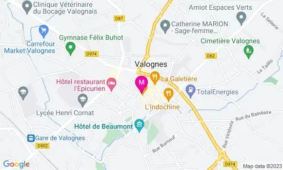 Localisation Restaurant  Chez Som