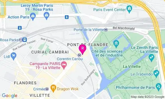 Localisation Restaurant  Chez Tofe