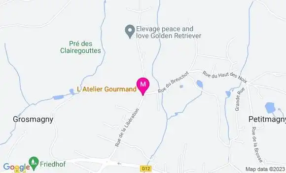 Localisation Restaurant  L