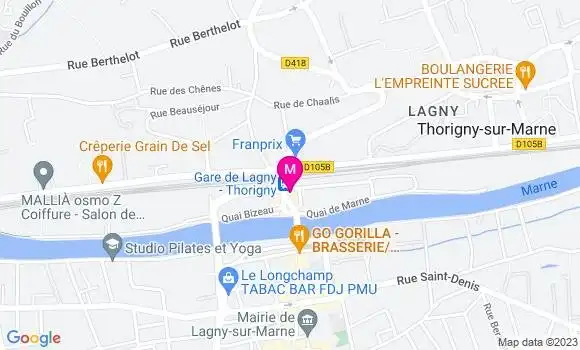 Localisation Restaurant  O