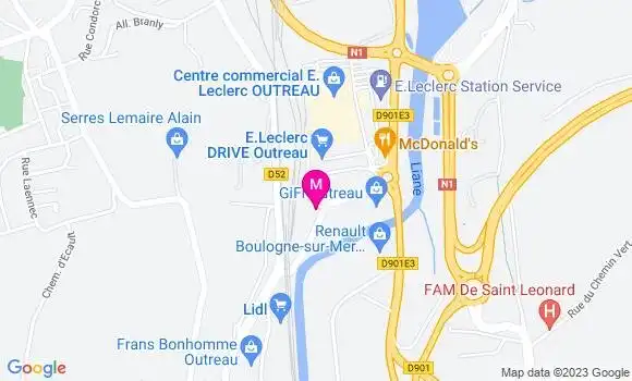 Localisation Brasserie Café de la Ferme