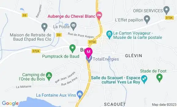 Localisation Pizzeria Le Flamambo