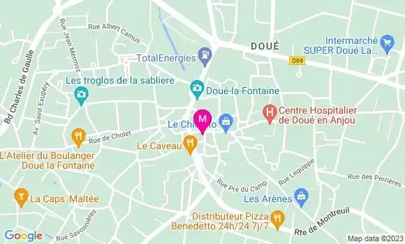 Localisation Restaurant  L