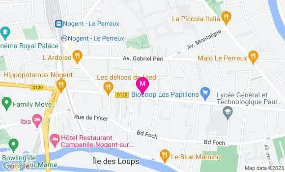 Localisation Restaurant Marocain Chez Abda