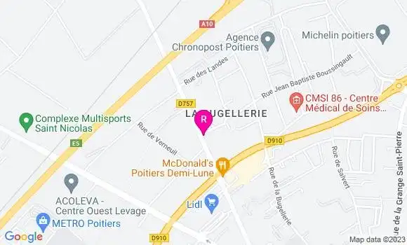 Localisation Restaurant  La Cuisine de Comptoir