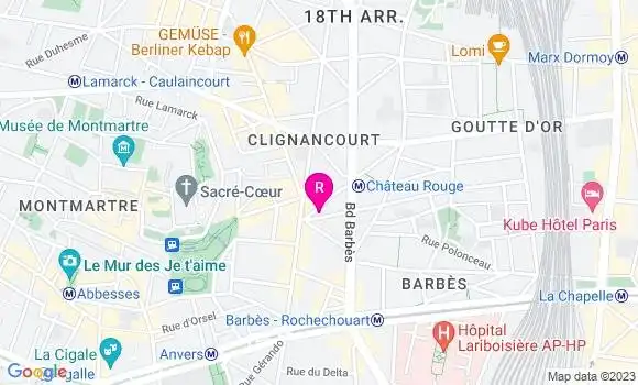 Localisation Restaurant  Chez Toulaye