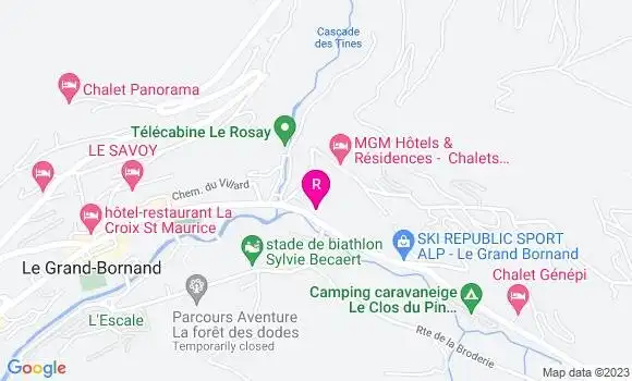 Localisation Restaurant  L