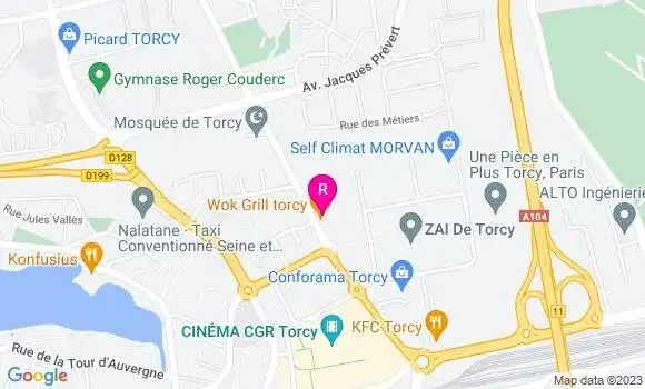 Localisation Restaurant Grill Wok Grill