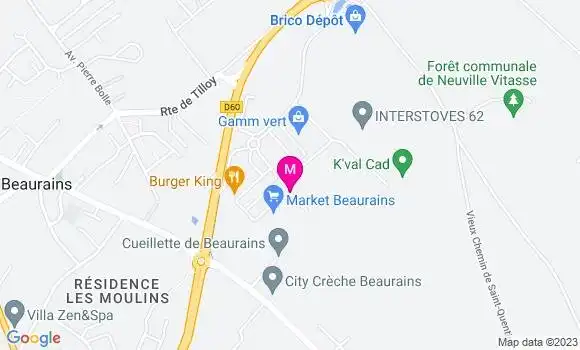 Localisation Restaurant Asiatique Etoile d