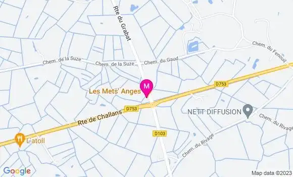 Localisation Restaurant  Les Mets