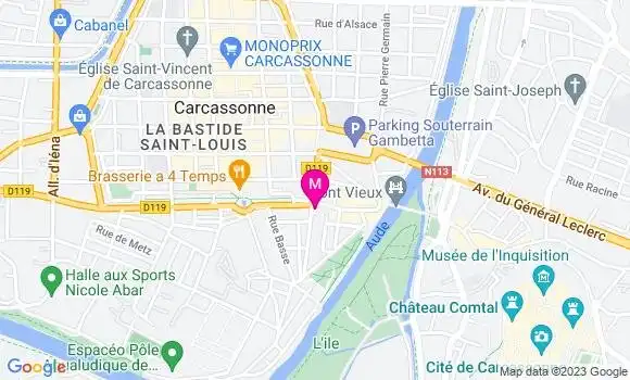 Localisation La Brasserie du Dôme
