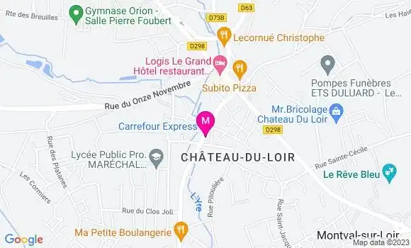 Localisation Restaurant  Elau Food