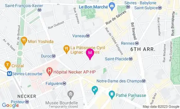 Localisation Restaurant  Anicia
