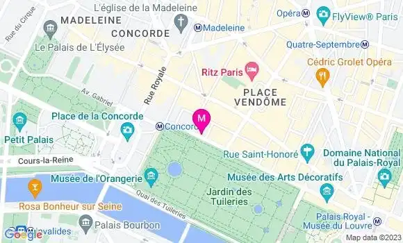Localisation Brasserie L