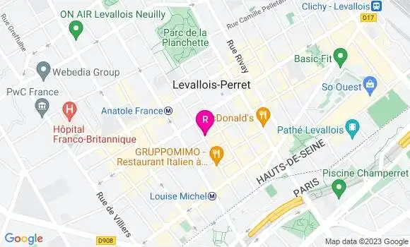 Localisation Restaurant  Café Louis