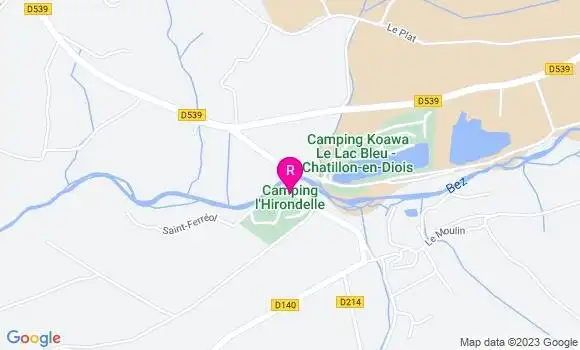 Localisation Restaurant  L