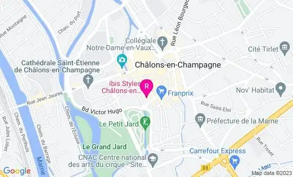 Localisation Restaurant  La Bourse