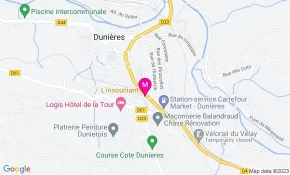 Localisation Restaurant  L