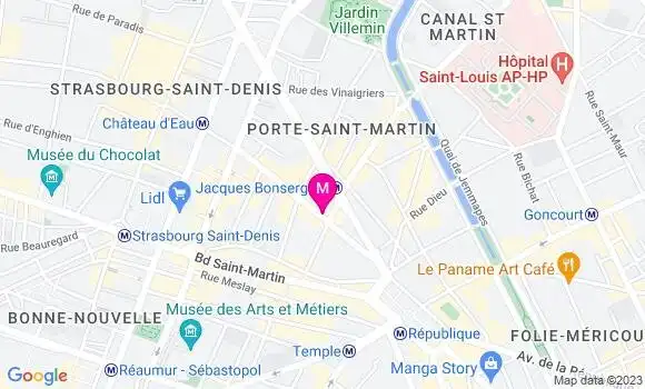 Localisation Restaurant  Les Résistants