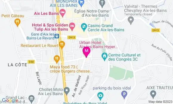 Localisation Restaurant  L