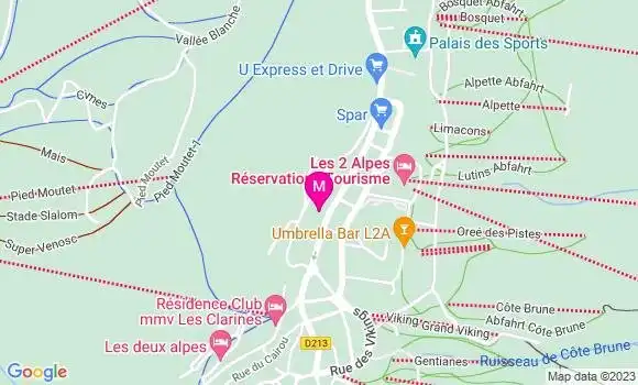 Localisation Restaurant  Le Trappeur