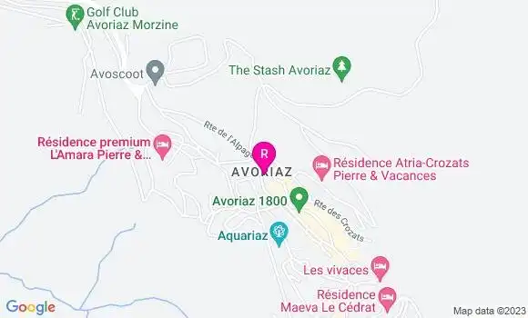 Localisation Restaurant  Le Yeti