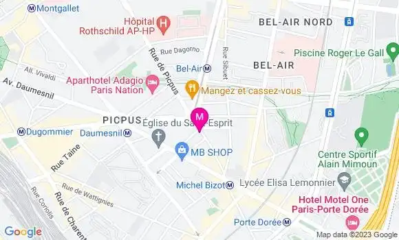 Localisation Restaurant  Le Chalet