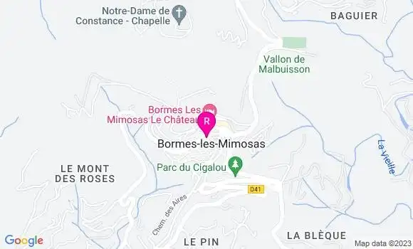 Localisation Restaurant  Le Jardin