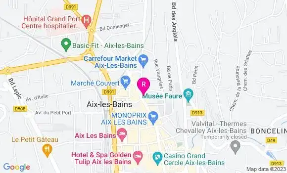 Localisation Restaurant  L