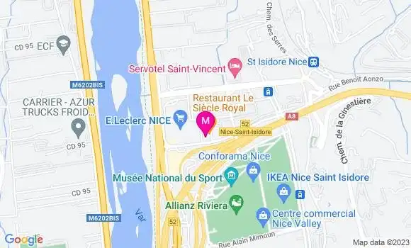 Localisation Restaurant Asiatique Le Siècle Royal