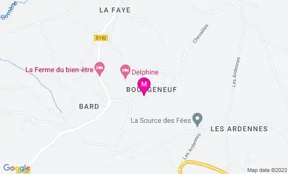 Localisation Restaurant  La Ferme du Bien être