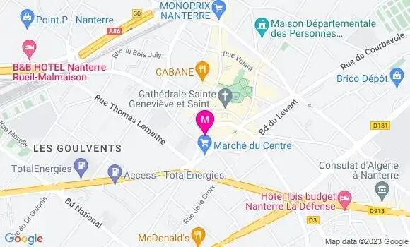 Localisation Restaurant Grill Le Resto du Boucher