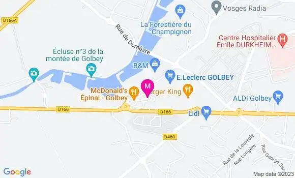 Localisation Cafétéria O