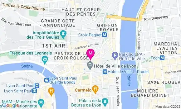 Localisation Restaurant  La Broche