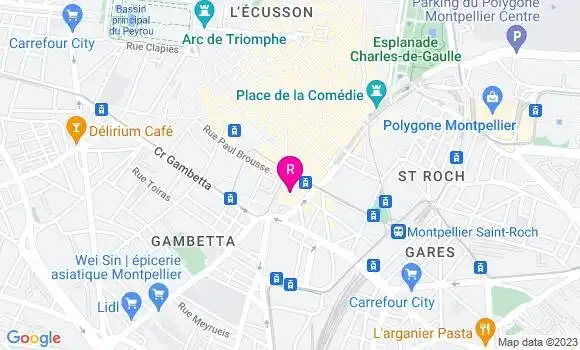 Localisation Restaurant  Romy Café