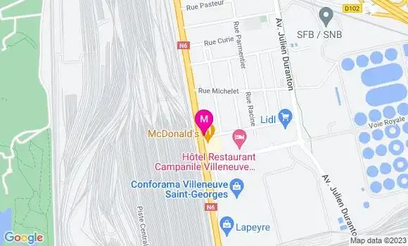 Localisation Restaurant Grec Sultan