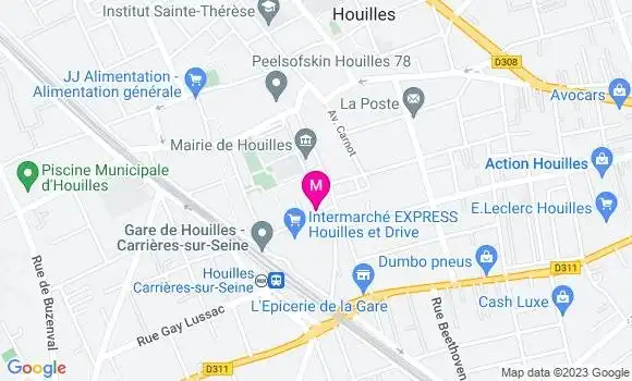 Localisation Restaurant  Délice du Centre