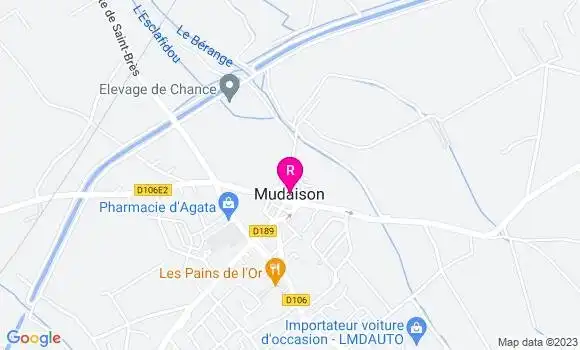 Localisation Restaurant  L